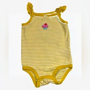 Carter's Cupcake Stripped Bodysuit 18m